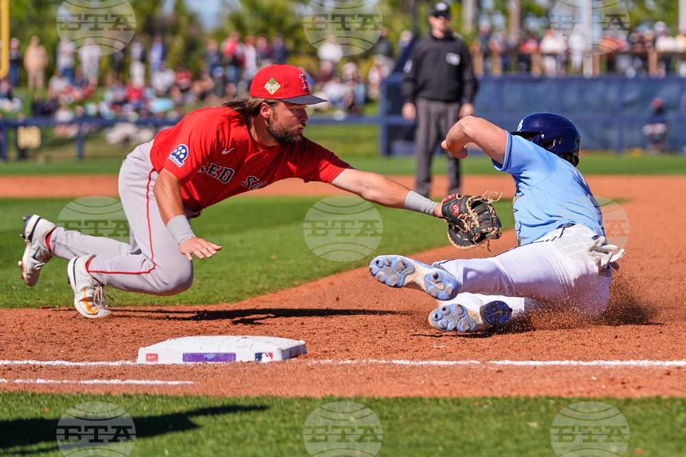 Red Sox Rays Spring Baseball