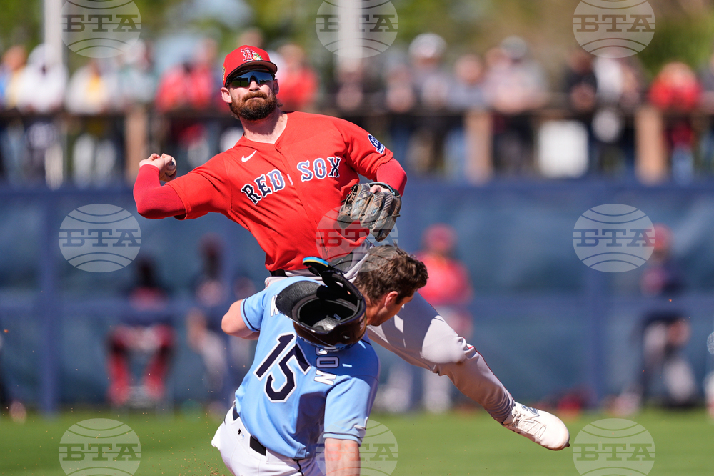 Red Sox Rays Spring Baseball
