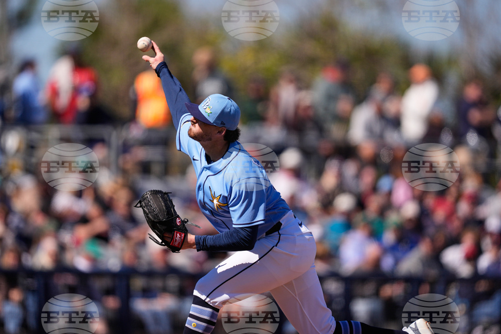 Red Sox Rays Spring Baseball