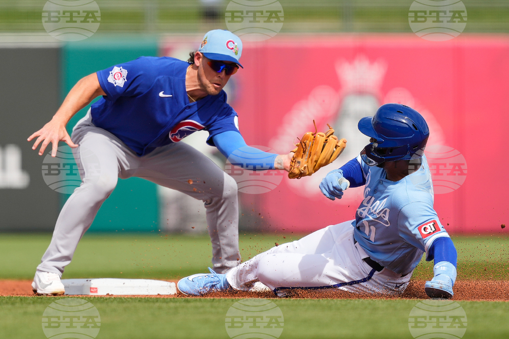 Cubs Royals Spring Baseball