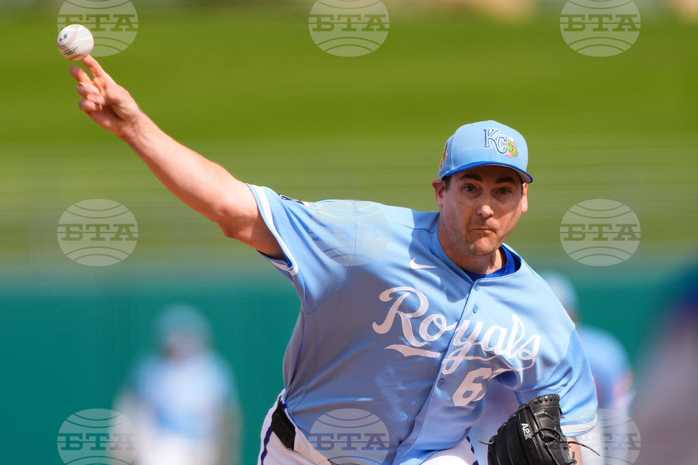 Cubs Royals Spring Baseball