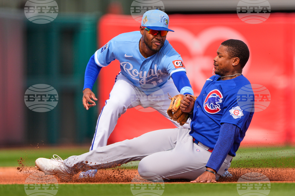 Cubs Royals Spring Baseball