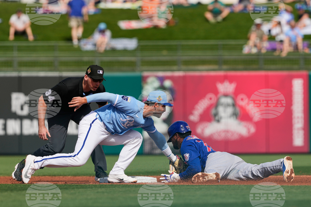 Cubs Royals Spring Baseball