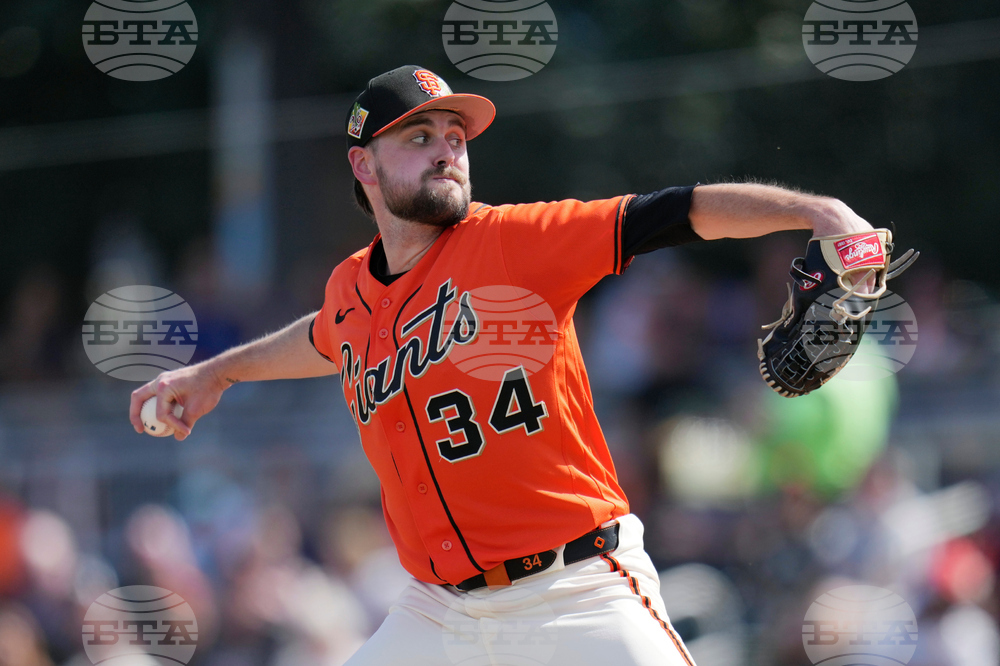 Athletics Giants Spring Baseball