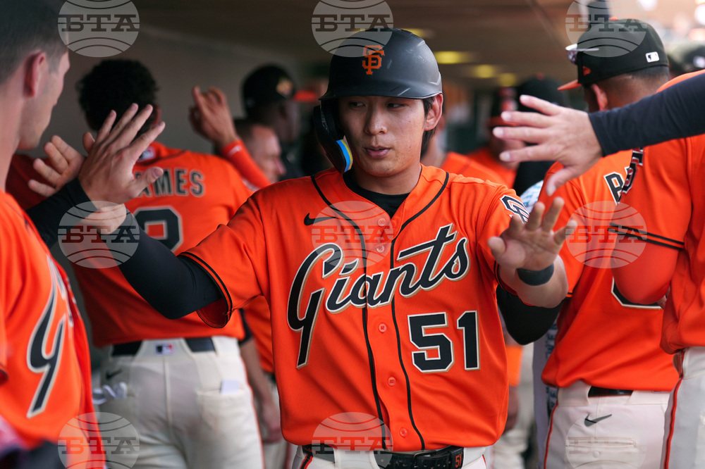 Athletics Giants Spring Baseball