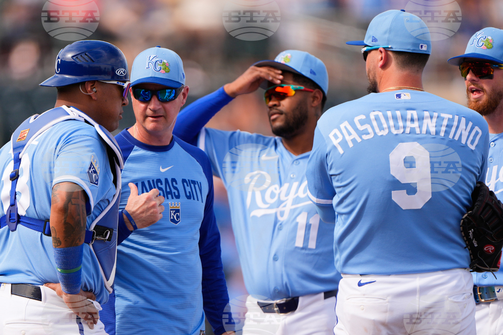 Cubs Royals Spring Baseball