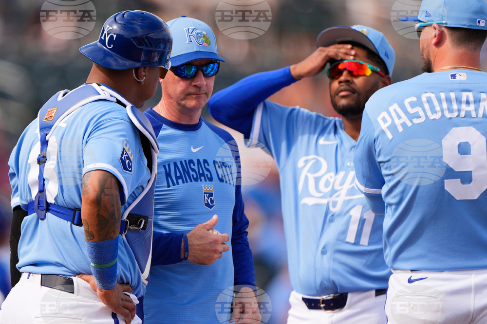 Cubs Royals Spring Baseball