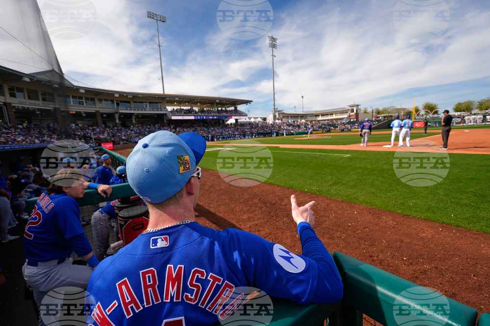 Cubs Royals Spring Baseball