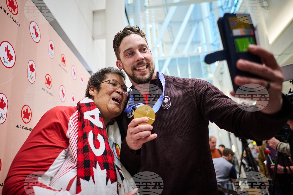 Olympics Athletes Homecoming Curling