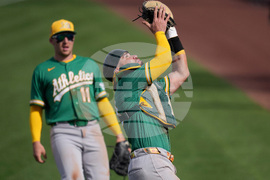 Athletics Giants Spring Baseball