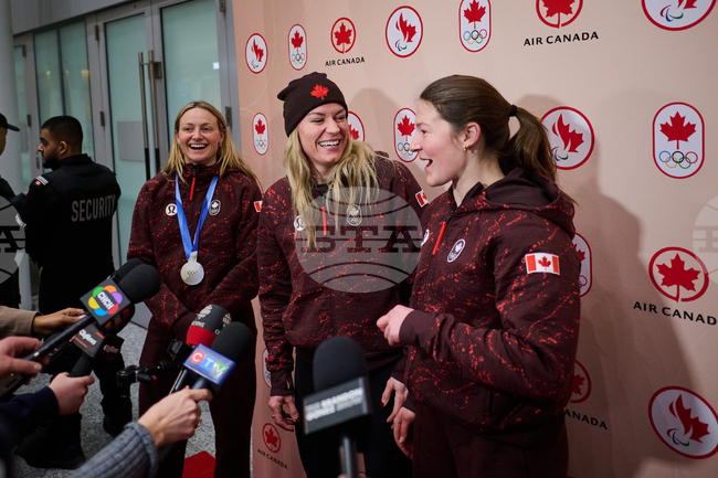 Olympics Athletes Homecoming Hockey