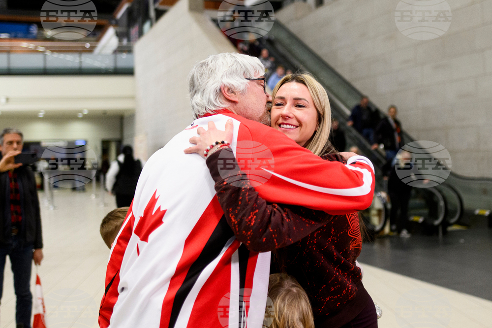 Olympics Athletes Homecoming Hockey