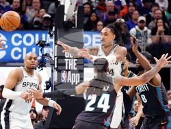 Spurs Pistons Basketball