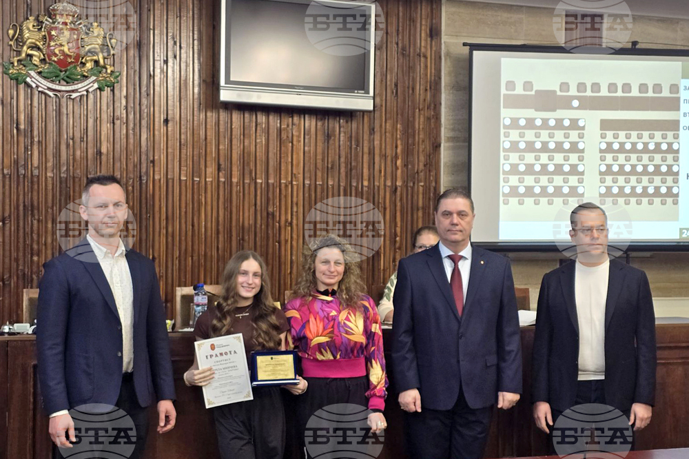 Атлетката Мирела Минчева е спортист на Добрич за месец януари