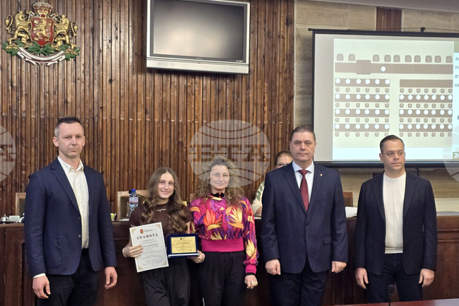 Атлетката Мирела Минчева е спортист на Добрич за месец януари