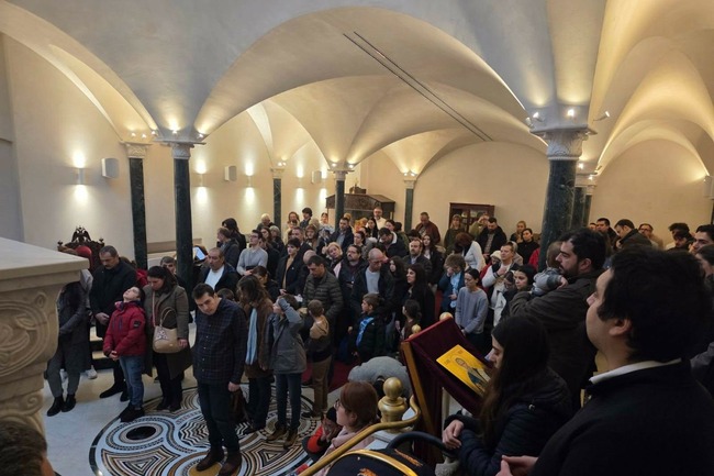 Неделя Сиропустна и една година от освещаването на новия храм „Св. Йоан Рилски“ в Лондон бяха отбелязани на 22 февруари