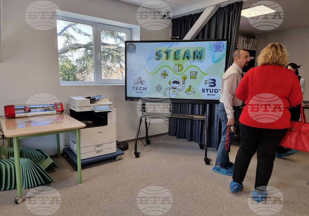 Варна - Търговска гимназия - СТЕМ център - откриване