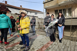 Свищов - 148 години от рождението на Александър Божинов - поднасяне на цветя