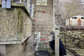 Свищов - 148 години от рождението на Александър Божинов - поднасяне на цветя