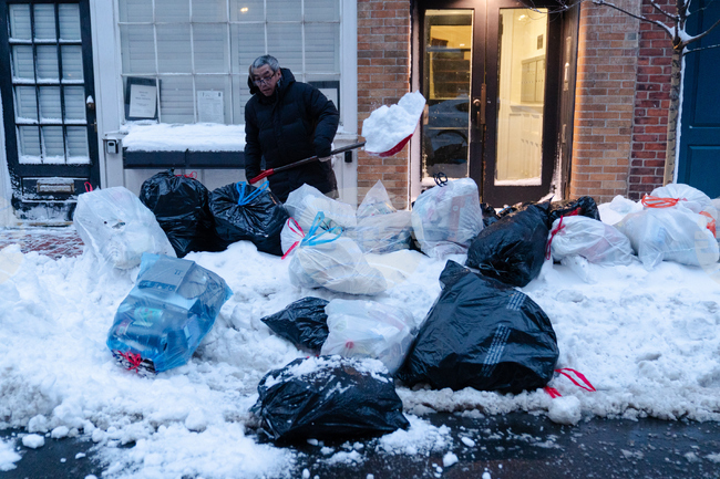 APTOPIX Winter Weather Boston