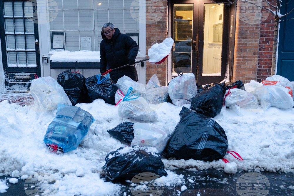 APTOPIX Winter Weather Boston