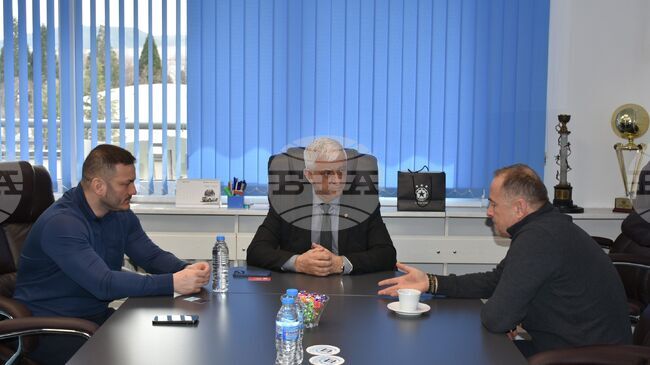 Работна среща между ЦСКА и НСА за разширяване на сътрудничеството