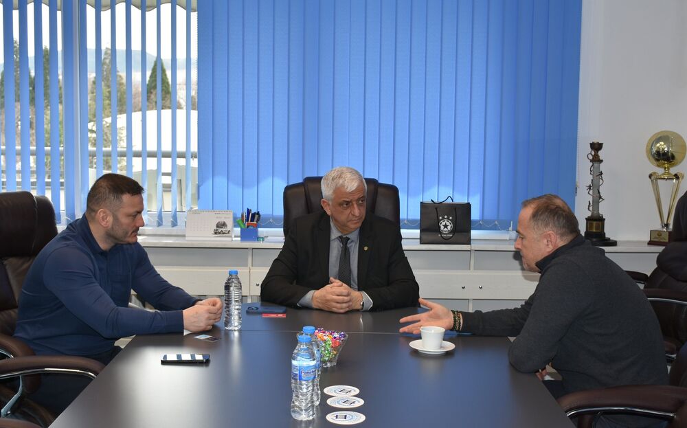 Работна среща между ЦСКА и НСА за разширяване на сътрудничеството