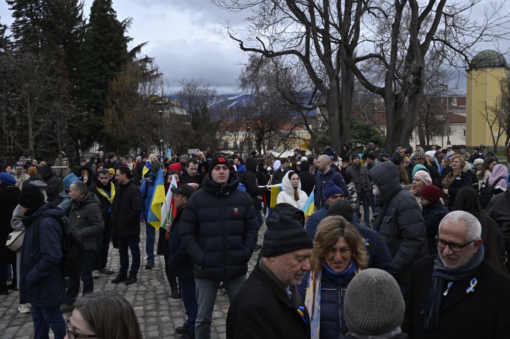 Изказване на кмета на София Васил Терзиев по време на Срещата-поклон пред героизма на украинския народ тази вечер