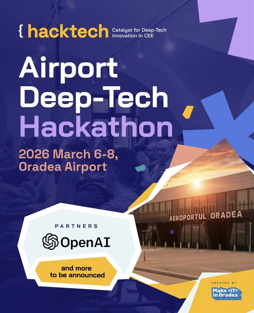 Аджерпрес: Орадя ще бъде домакин на първия хакатон в Румъния на действащо летище
