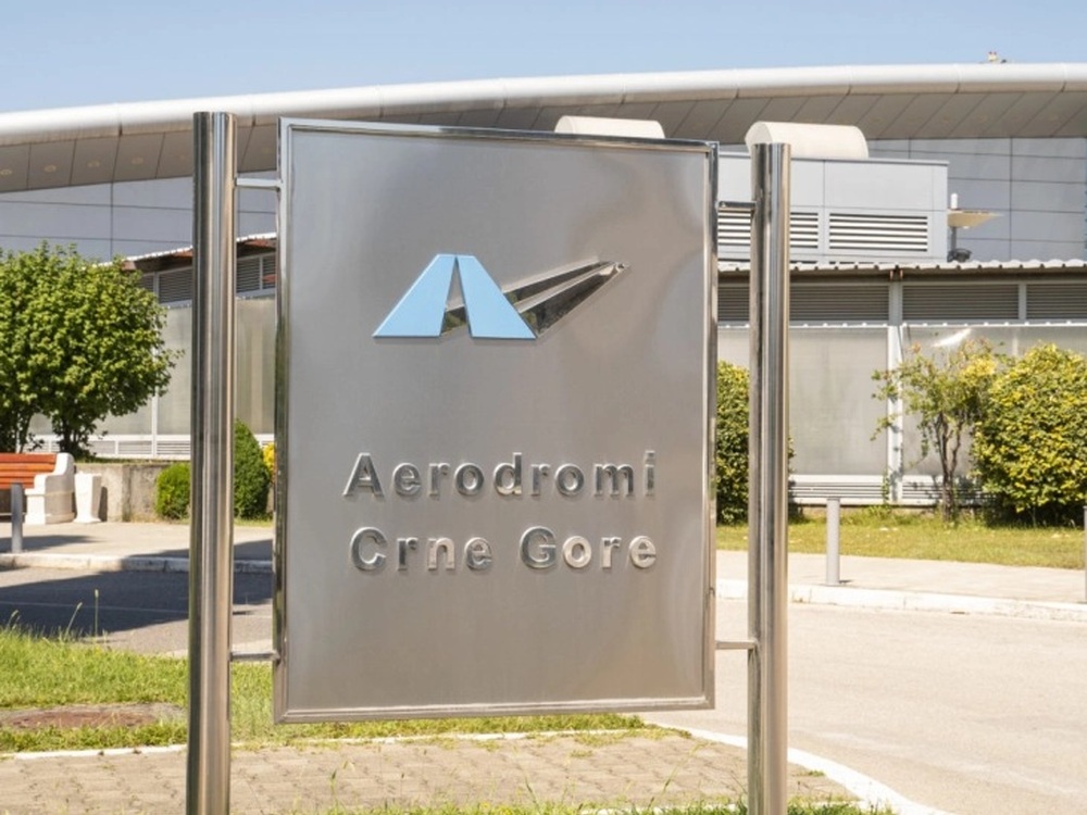 МИНА: Летищата на Черна гора отчитат ръст на пътниците през миналата година спрямо 2019 г.