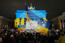 APTOPIX Germany Russia Ukraine Anniversary