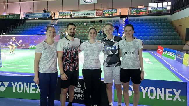 Две български победи на двойки в първия ден на турнира по бадминтон в Мюлхайм