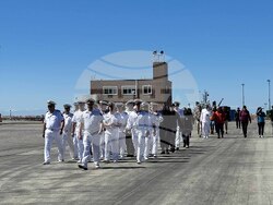 Аржентина - Комодоро Ривадавия - антарктическа експедиция - посрещане