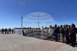 Аржентина - Комодоро Ривадавия - антарктическа експедиция - посрещане