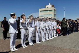 Аржентина - Комодоро Ривадавия - антарктическа експедиция - посрещане