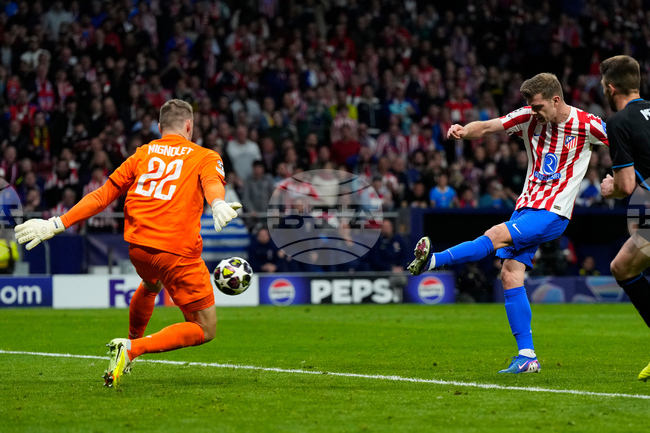 Сьорлот влезе в историята на Атлетико Мадрид в елиминациите в Шампионската лига