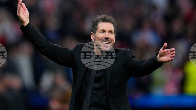 Треньорът на Атлетико Мадрид Диего Симеоне: „Надяваме се, че имаме силата, енергията и таланта, за да стигнем още по-далеч“