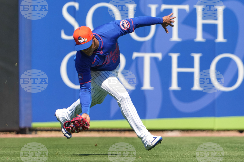 Astros Mets Spring Baseball