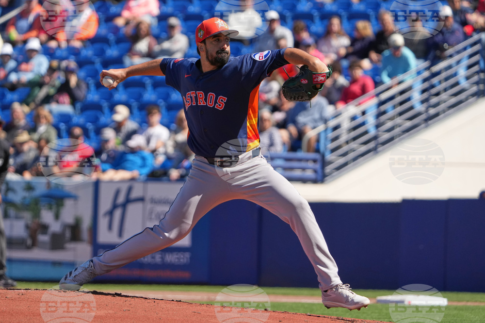 Astros Mets Spring Baseball