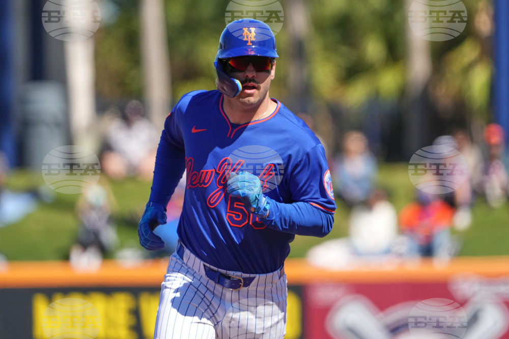 Astros Mets Spring Baseball