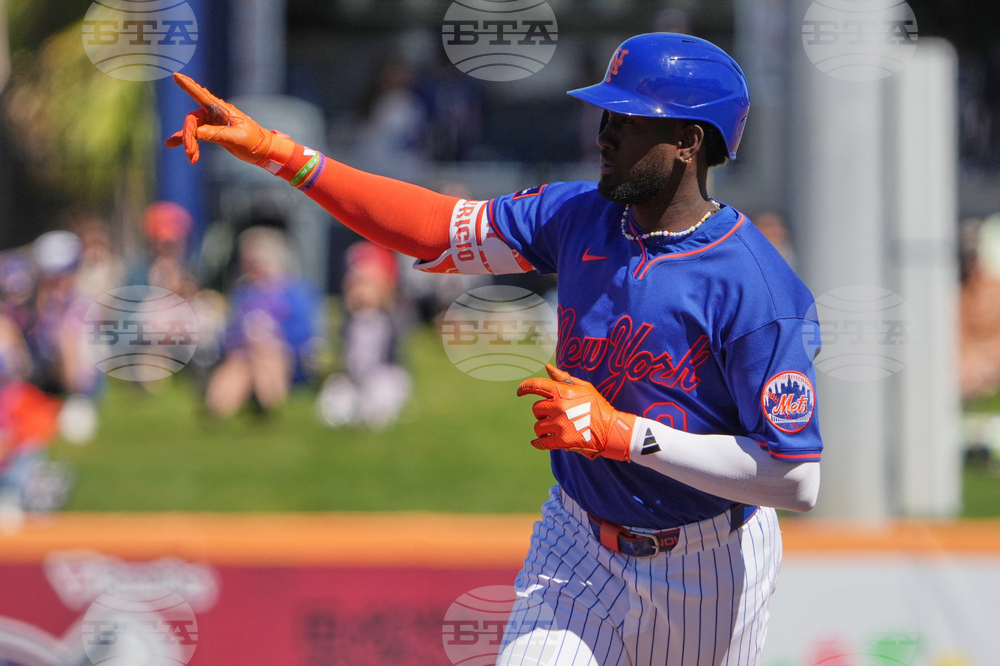 Astros Mets Spring Baseball