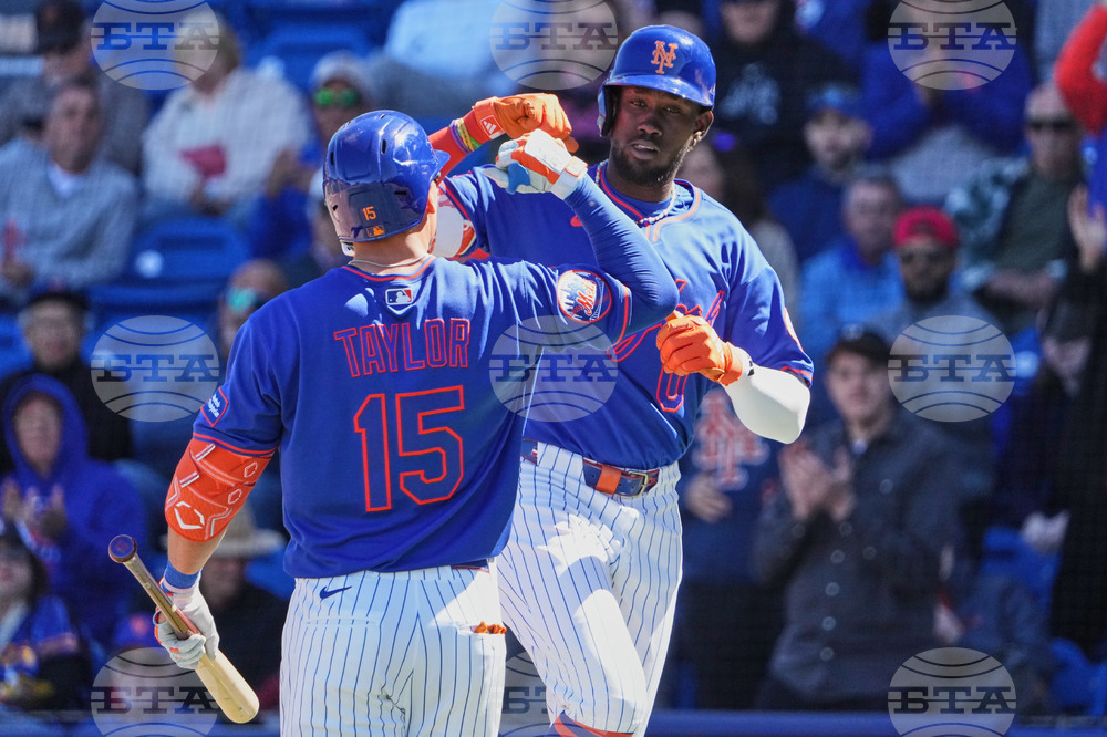 Astros Mets Spring Baseball