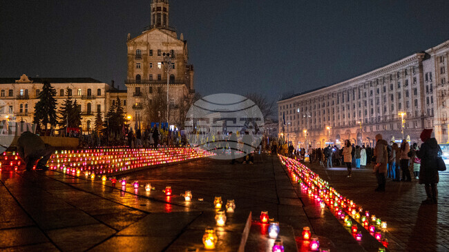 Киев и други украински градове бяха подложени на руски удари през нощта, ранените са над 20
