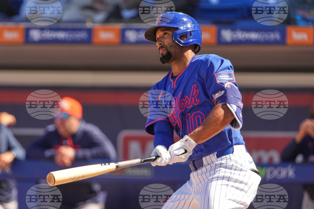 Astros Mets Spring Baseball