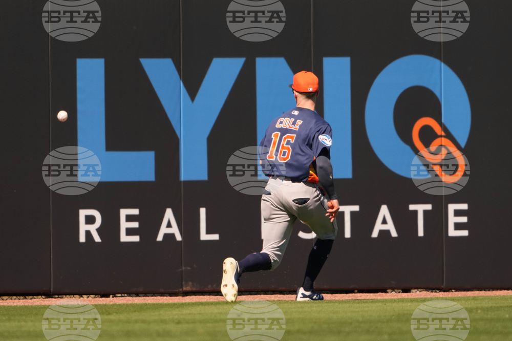 Astros Mets Spring Baseball