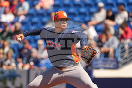 Astros Mets Spring Baseball