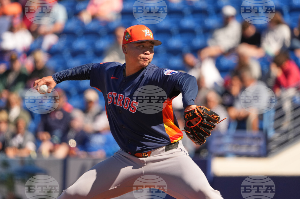 Astros Mets Spring Baseball