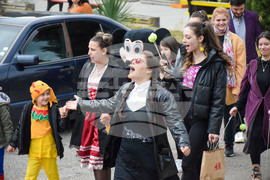 Благоевград - Международен ден на театъра - шествие