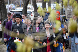 Благоевград - Международен ден на театъра - шествие