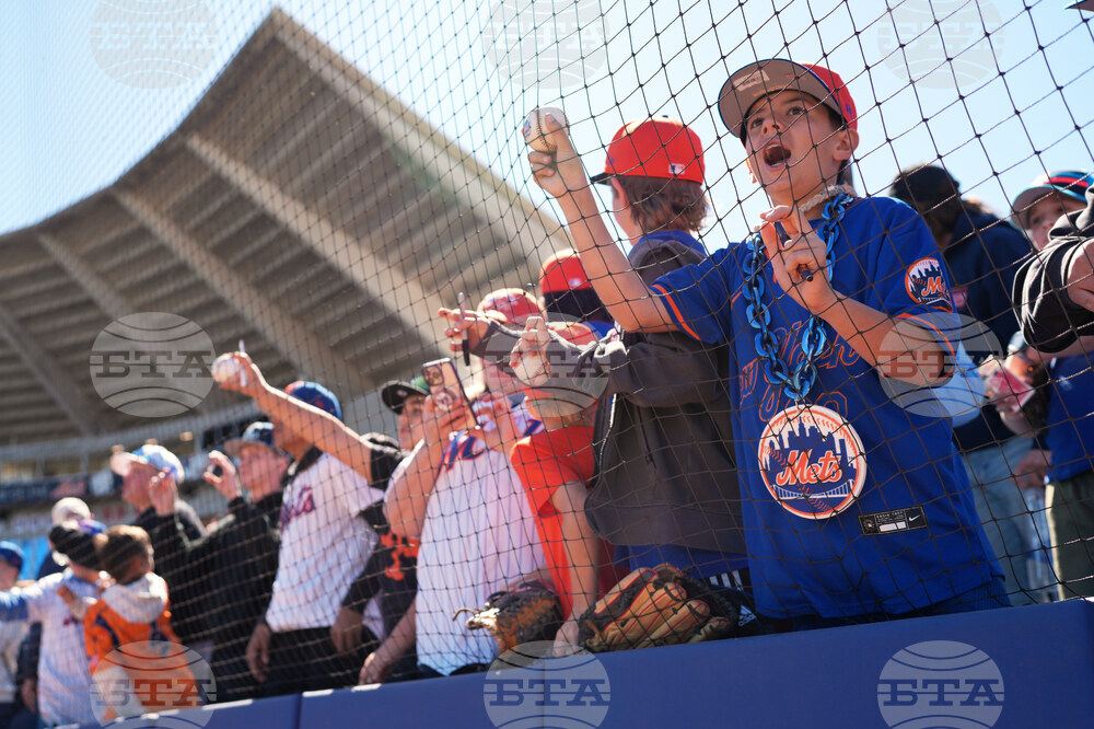 Astros Mets Spring Baseball